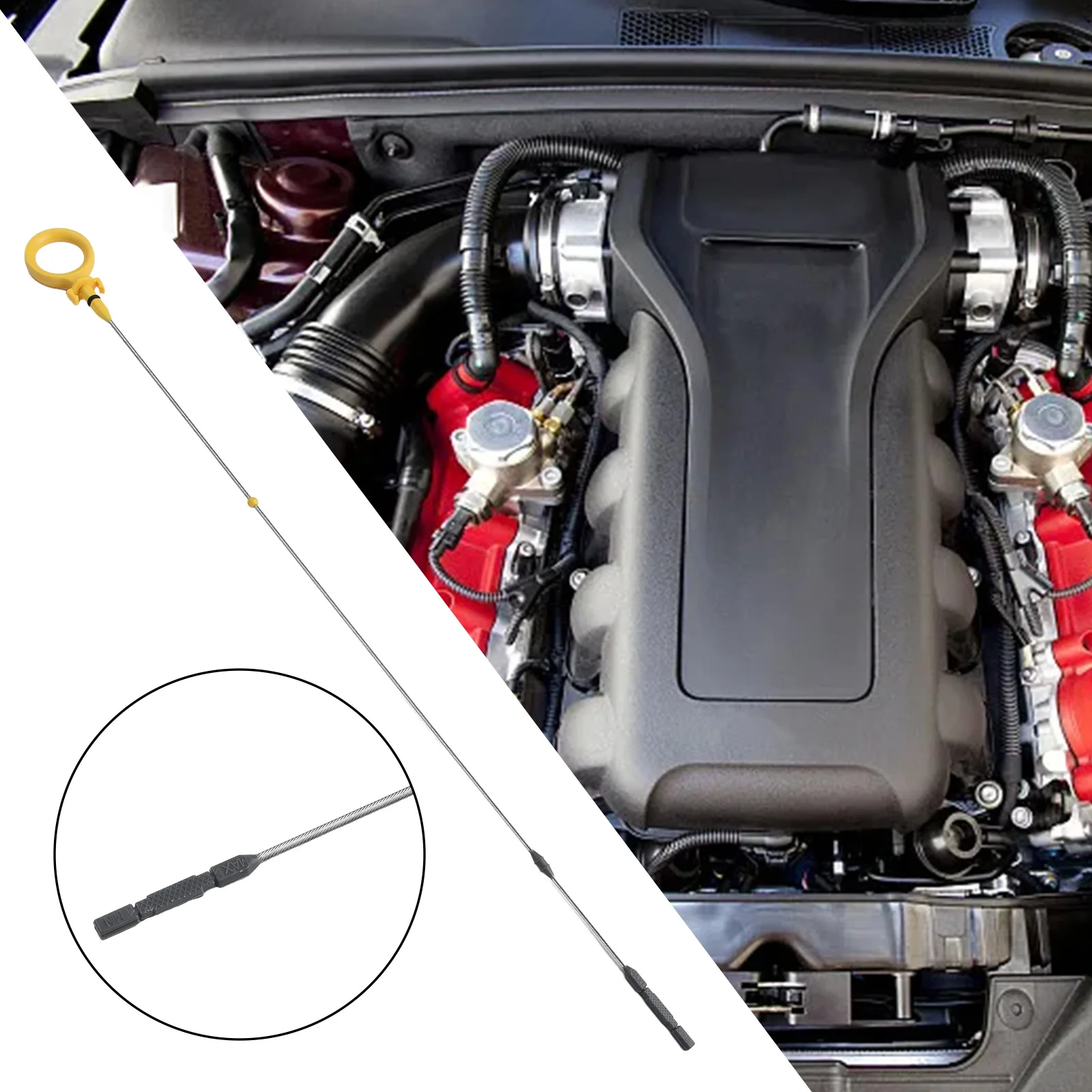 1PCS Car Engine Oil Level Dip Stick Fit For A3/S3/Sportb./Lim./qu 2005-2007 For Eos 2007-2008 06F115611F Measurement Tool
1PCS Car Engine Oil Level Dip Stick Fit For A3/S3/Sportb./Lim./qu 2005-2007 For Eos 2007-2008 06F115611F Measurement Tool