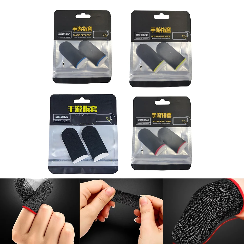 1 Pair Game Finger Cover For Smart Touch Screen Finger Gaming Thumb Cover Phone Touch Anti Slip Gloves
1 Pair Game Finger Cover For Smart Touch Screen Finger Gaming Thumb Cover Phone Touch Anti Slip Gloves