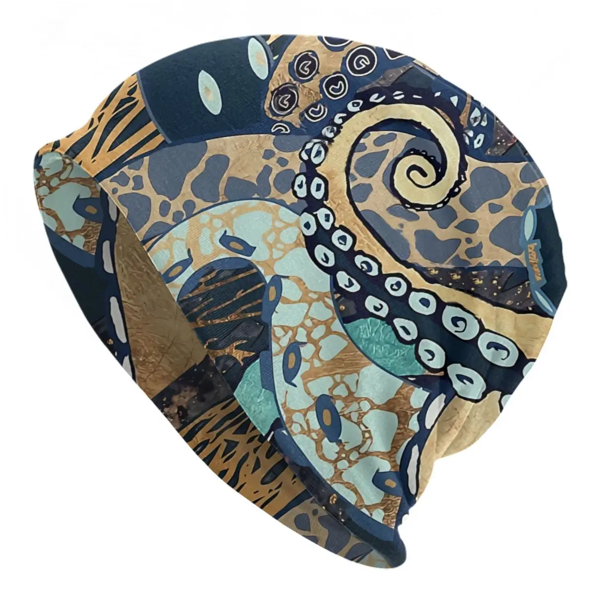 Bonnet Hats Art Men Women's Thin Skullies Beanies Hat Metallic Octopus II Autumn Spring Warm Cap Street Caps
Bonnet Hats Art Men Women's Thin Skullies Beanies Hat Metallic Octopus II Autumn Spring Warm Cap Street Caps