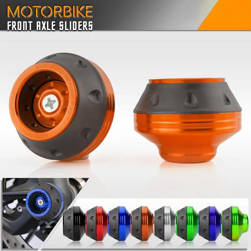 Fork Frame Sliders 2pcs Front Fork Frame Sliders Wheel Crash Protector Universal Wheel Crash Protector Motorbike Falling
Fork Frame Sliders 2pcs Front Fork Frame Sliders Wheel Crash Protector Universal Wheel Crash Protector Motorbike Falling