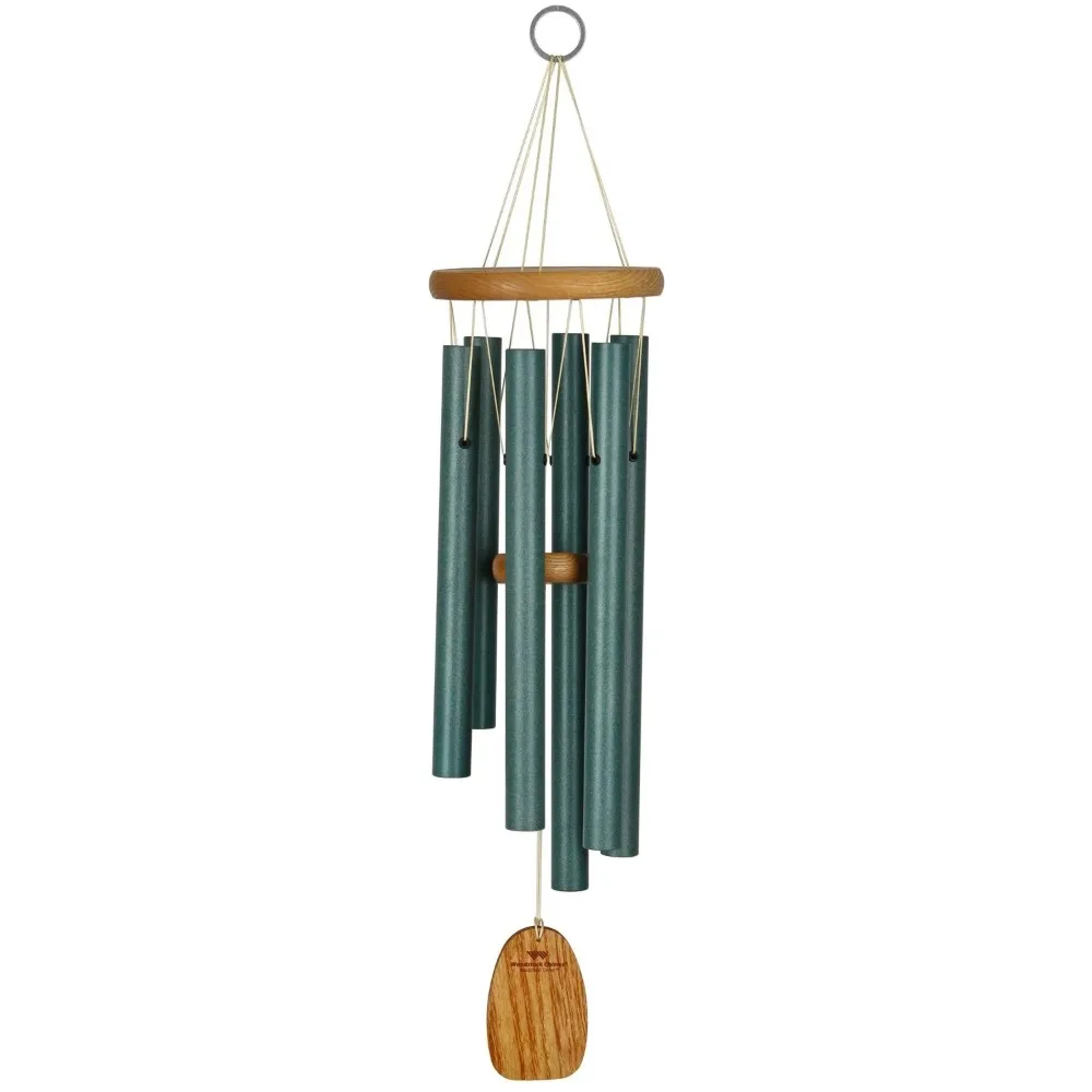 Wind Chime Signature Series, Sea Squirt Chime Medium 24 Inch Sepiolite Green Wind Chime Suitable for Outdoor Use Sturdy
Wind Chime Signature Series, Sea Squirt Chime Medium 24 Inch Sepiolite Green Wind Chime Suitable for Outdoor Use Sturdy