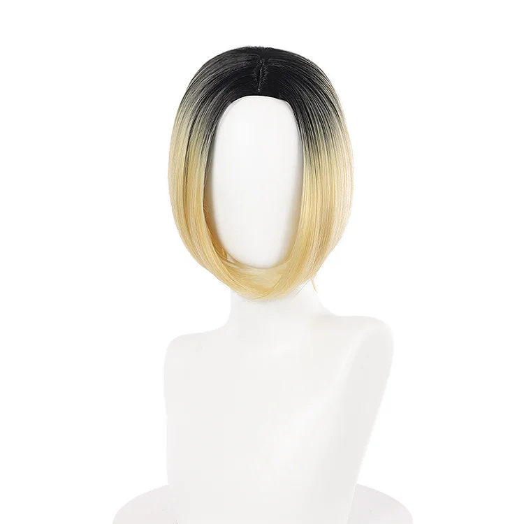 

Haikyuu Kozume Kenma Cosplay Wig with Gradient Short Hair on Top