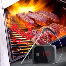 INKBIRD IBT-2X BBQ Meat Cooking Thermometer Digital Temperature Measuring Gadgets Bluetooth-Compatible Free APP & LED Display
INKBIRD IBT-2X BBQ Meat Cooking Thermometer Digital Temperature Measuring Gadgets Bluetooth-Compatible Free APP & LED Display