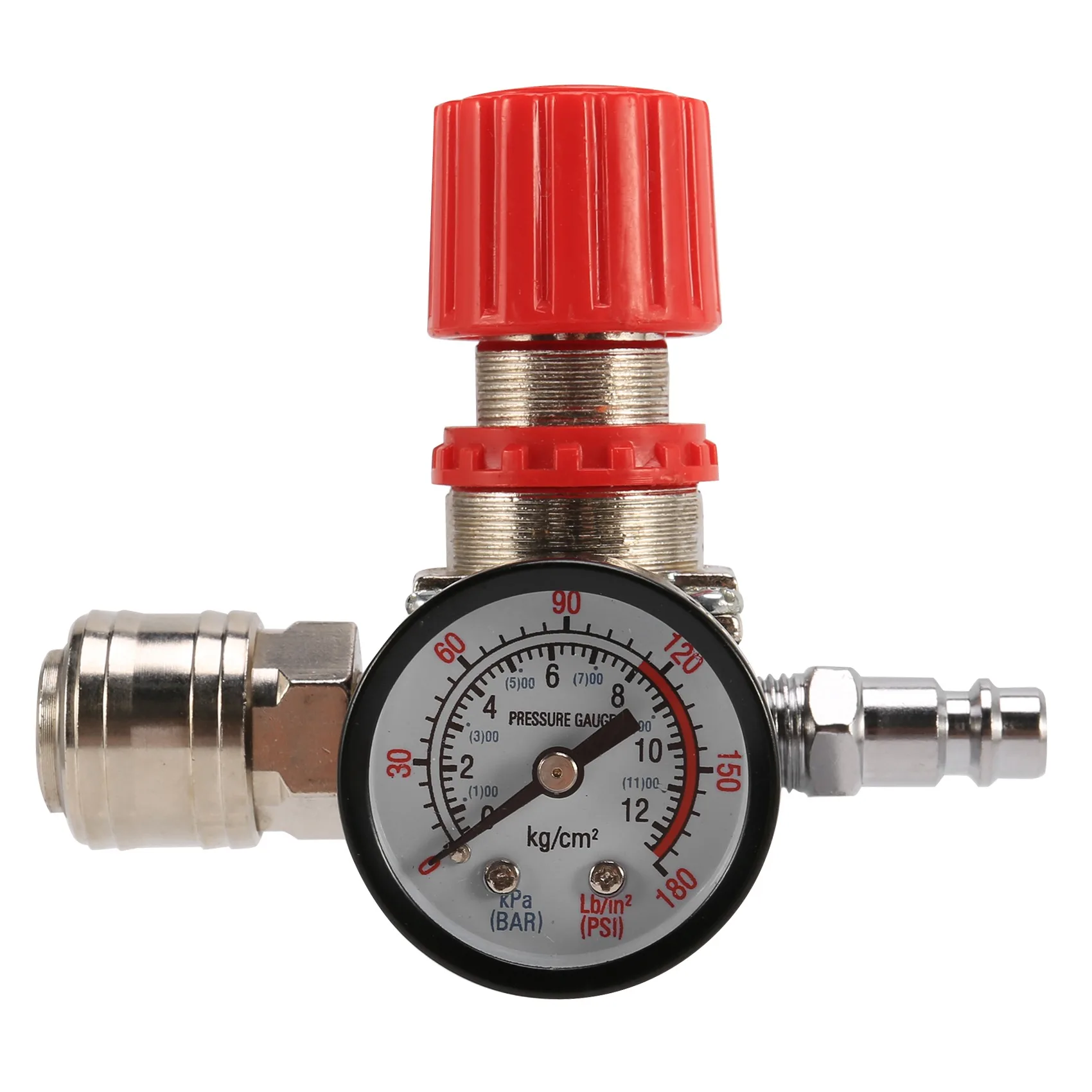 1/4Inch Pressure Regulator Air Compressor Pressure Regulator Reduction Valve 3 Holes Control Valve 12 Bar Connection
1/4Inch Pressure Regulator Air Compressor Pressure Regulator Reduction Valve 3 Holes Control Valve 12 Bar Connection