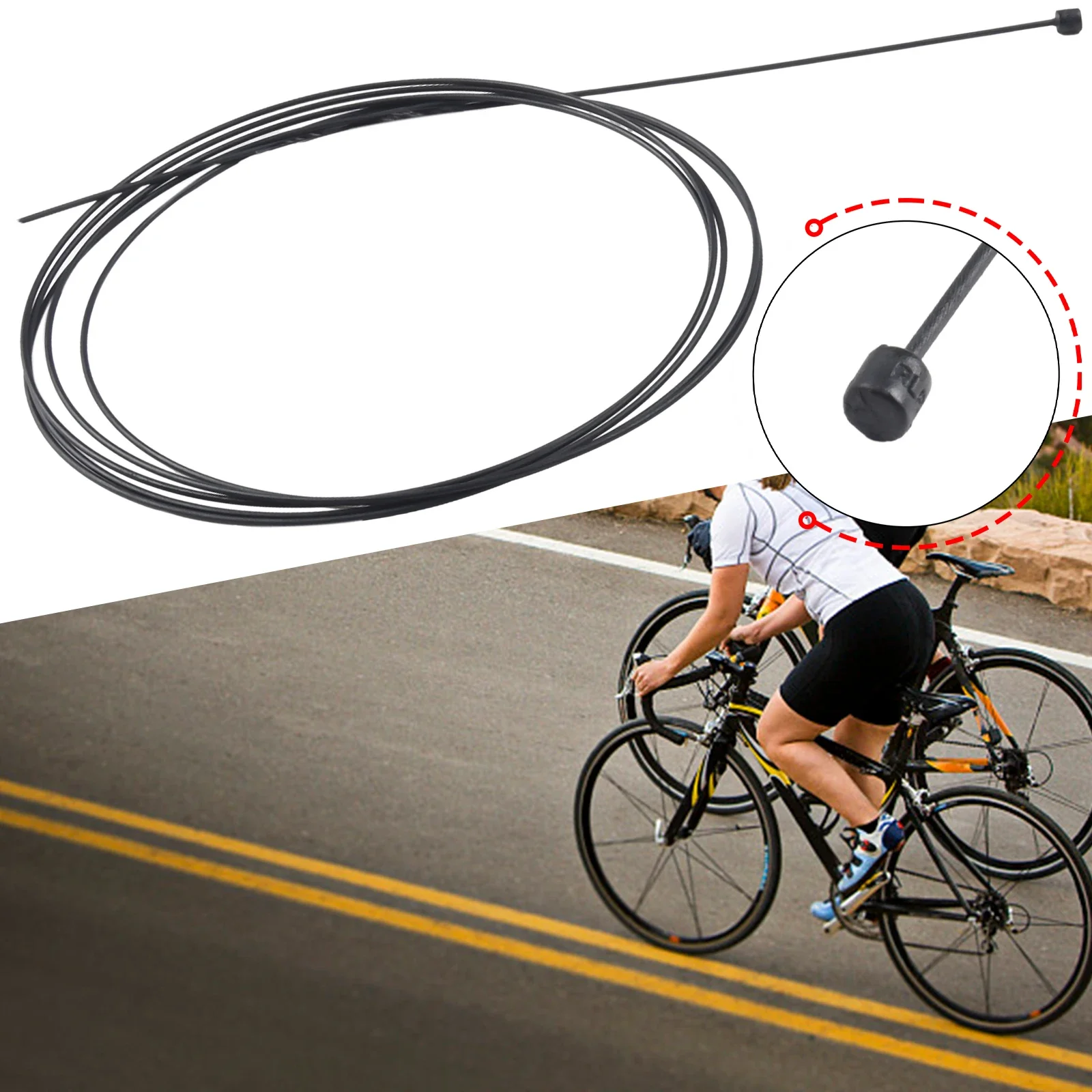 

Универсальный кабель, комплект для ремонта горного велосипеда, сменный тормоз, Высококачественная проволочная трубка с внутренним сердечником
