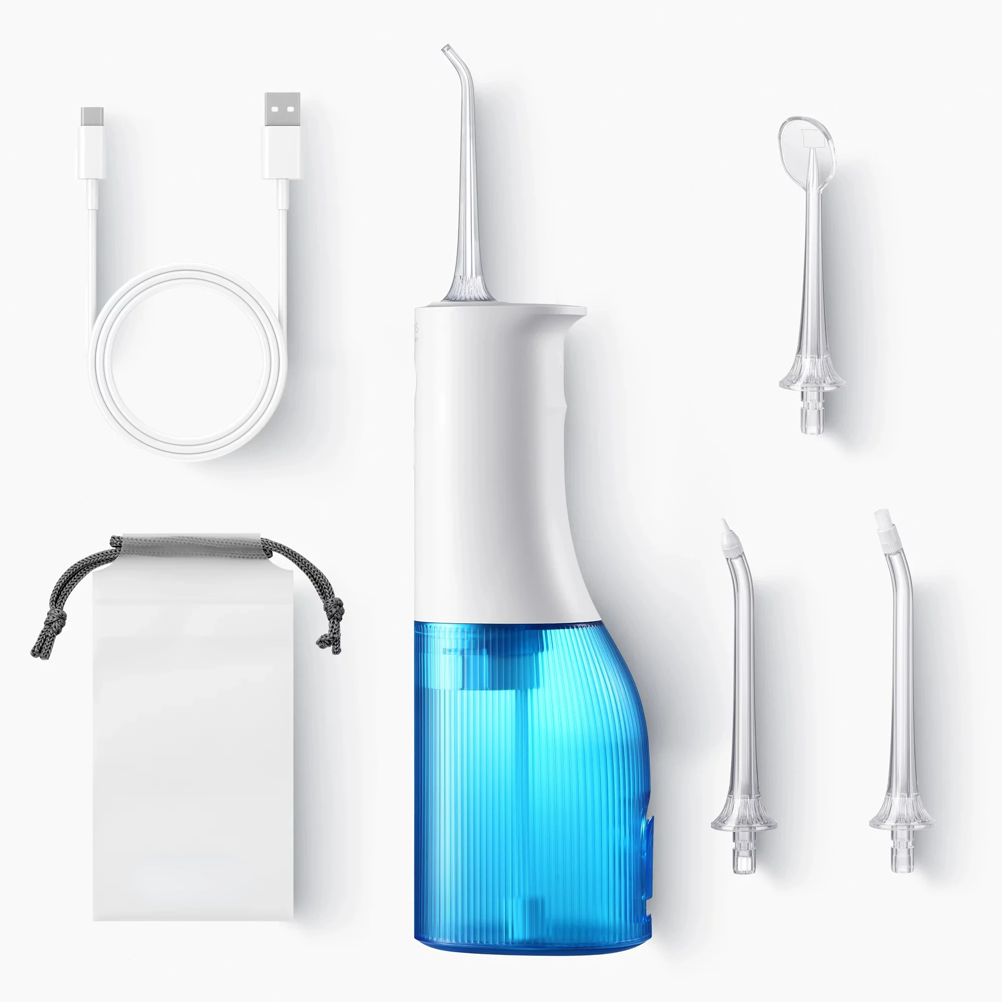 Flosser for Adults, Cordless Protable Power Irrigator Dental Teeth Cleaner, W3 Pro Blue Ear cleaner Water flosser Ear wax clean
Flosser for Adults, Cordless Protable Power Irrigator Dental Teeth Cleaner, W3 Pro Blue Ear cleaner Water flosser Ear wax clean