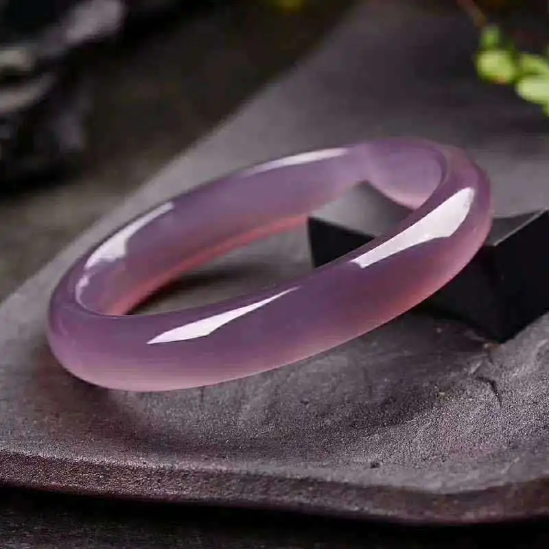 New King Zi Thin Agate Chalcedony Bracelet Violet Ladies Fashion Bracelet Jewelry
New King Zi Thin Agate Chalcedony Bracelet Violet Ladies Fashion Bracelet Jewelry
