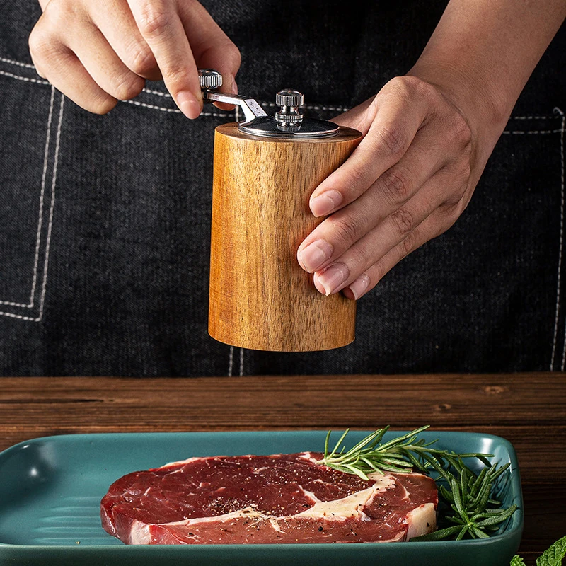 Manual Salt Pepper Grinder Wood Pepper Mill with Hand Seasoning Spice Adjustable Grinding Multi-purpose Mills Kitchen Gadgets
Manual Salt Pepper Grinder Wood Pepper Mill with Hand Seasoning Spice Adjustable Grinding Multi-purpose Mills Kitchen Gadgets