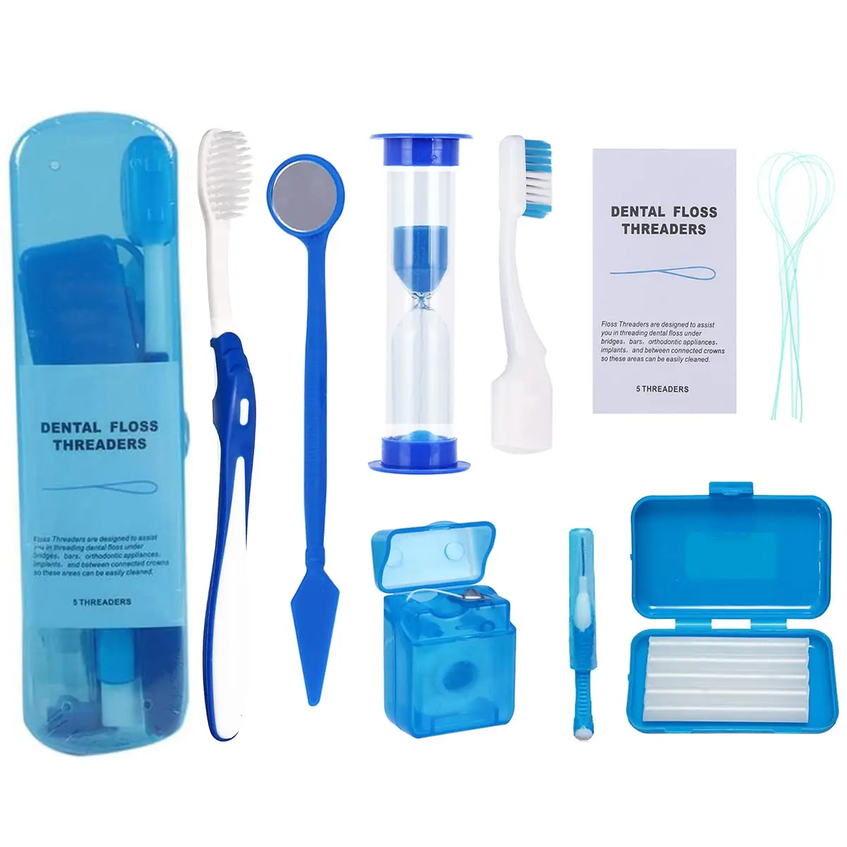 Braces Cleaning Kit for Teeth, Portable Orthodontic Toothbrush Kit Oral Care Dental Travel Kit Interdental Brush Dental Wax 8pcs
Braces Cleaning Kit for Teeth, Portable Orthodontic Toothbrush Kit Oral Care Dental Travel Kit Interdental Brush Dental Wax 8pcs