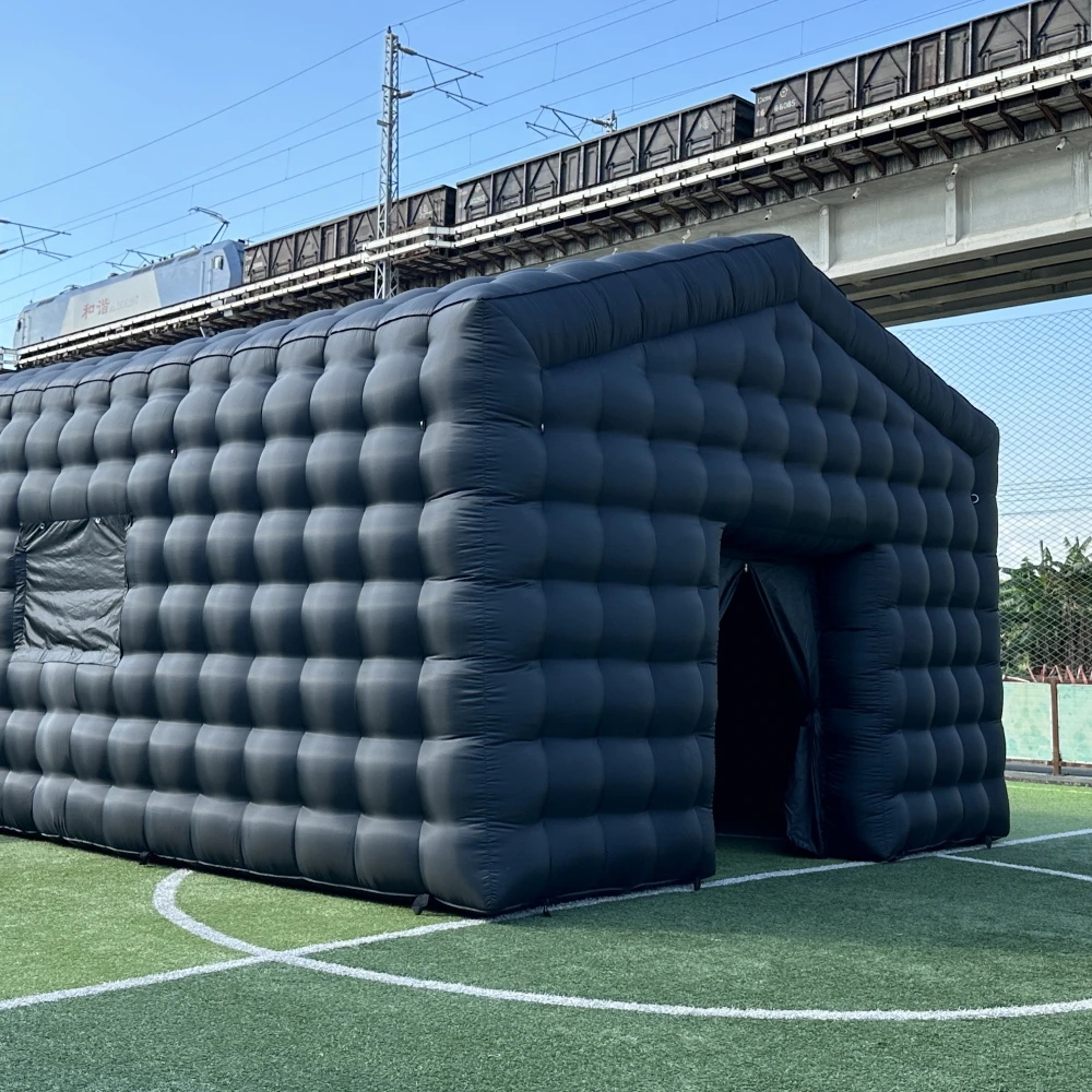 Inflatable Nightclub Tent Disco Light House Black Cube Party Tent Square Gazebo Room Company For Outdoor Shows Birthday
Inflatable Nightclub Tent Disco Light House Black Cube Party Tent Square Gazebo Room Company For Outdoor Shows Birthday