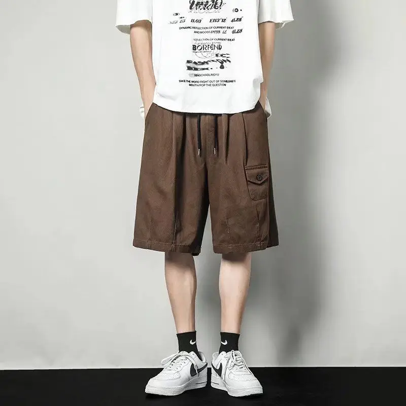 Summer Fashion Casual Men's Drawstring Versatile Cool Boys Loose Shorts Pants Student Soft Solid Patchwork Letter Sport Pocket
Summer Fashion Casual Men's Drawstring Versatile Cool Boys Loose Shorts Pants Student Soft Solid Patchwork Letter Sport Pocket
