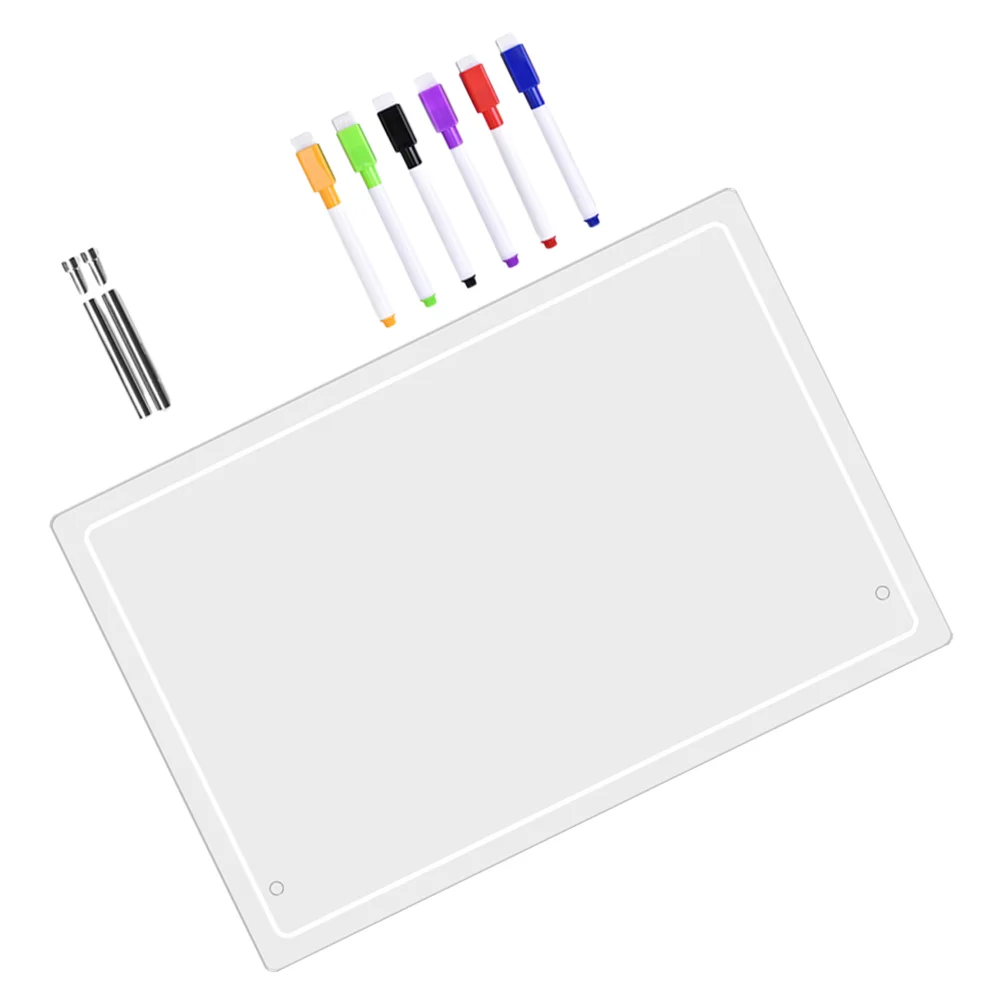 Office Desk Clear Acrylic Writing Board Tabletop Memo Message Daily Planner Board Practice Whiteboard
Office Desk Clear Acrylic Writing Board Tabletop Memo Message Daily Planner Board Practice Whiteboard