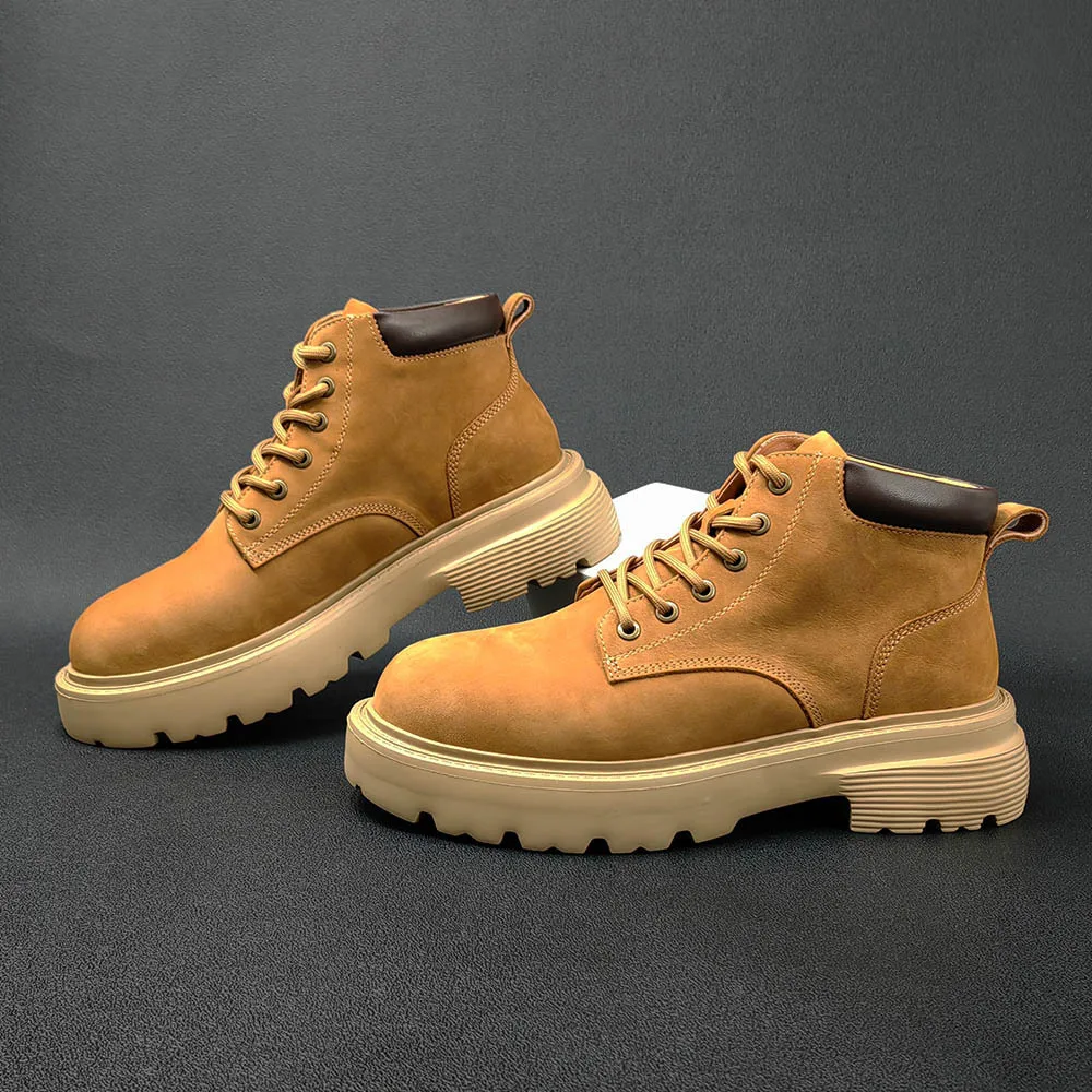 Мужские уличные ботинки для пустыни из натуральной кожи, повседневные и универсальные дышащие Нескользящие Роскошные Мужские ботинки в британском стиле
Мужские уличные ботинки для пустыни из натуральной кожи, повседневные и универсальные дышащие Нескользящие Роскошные Мужские ботинки в британском стиле