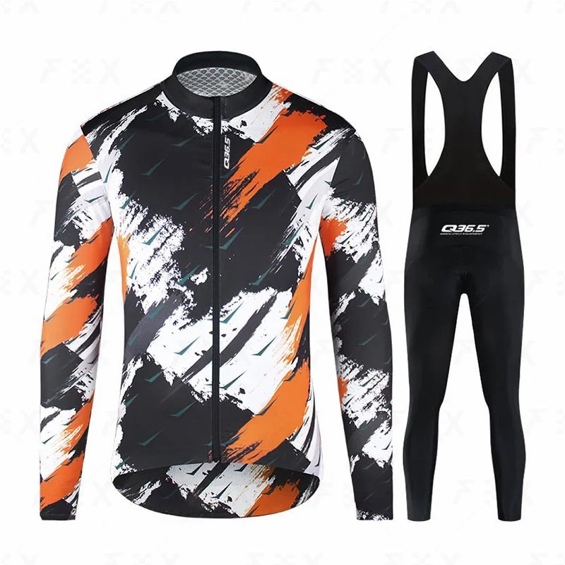 2023 Q36.5 Autumn Cycling set Men Long sleeve Jersey Bike uniform MTB maillot ropa ciclismo Bicycle Clothing Cycling Bib Pants
2023 Q36.5 Autumn Cycling set Men Long sleeve Jersey Bike uniform MTB maillot ropa ciclismo Bicycle Clothing Cycling Bib Pants