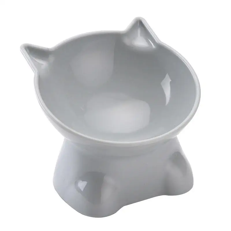 Elevated Cat Bowls Whisker-Friendly Anti-Vomit 15-Degree Tilt Cat Plate 5.31inch Shallow Cat Bowl Elevated Kitten Dish Pet Food
Elevated Cat Bowls Whisker-Friendly Anti-Vomit 15-Degree Tilt Cat Plate 5.31inch Shallow Cat Bowl Elevated Kitten Dish Pet Food
