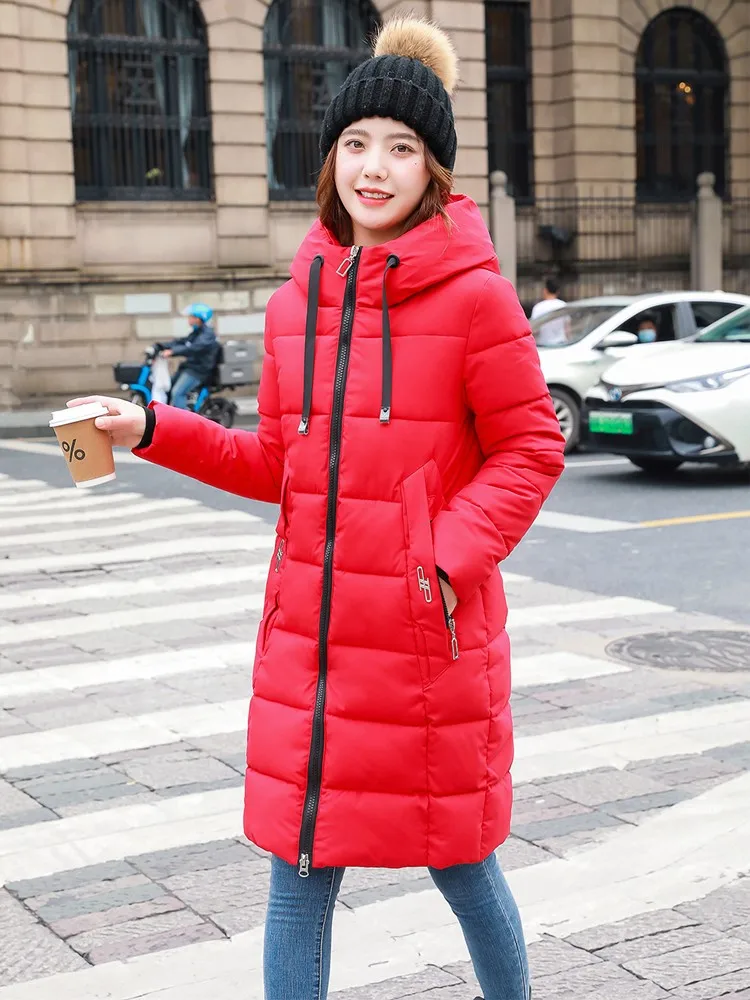 2022 New Winter Jacket Women Hooded Warm Padded Cotton Long Parka Mujer Casual Slim Overcoat Female Oversized Black Coat Femme
2022 New Winter Jacket Women Hooded Warm Padded Cotton Long Parka Mujer Casual Slim Overcoat Female Oversized Black Coat Femme