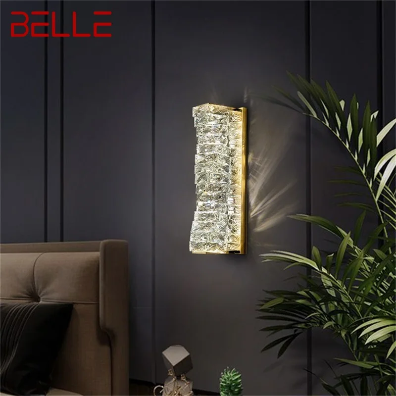 BELLE Contemporary Luxury Wall Lamp Creative LED Lighting Scones Indoor Crystal Decorative Home Fixtures
BELLE Contemporary Luxury Wall Lamp Creative LED Lighting Scones Indoor Crystal Decorative Home Fixtures