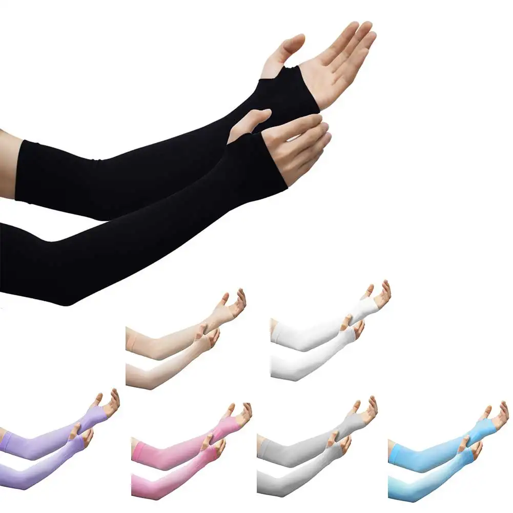 Ice Silk Sports Arm Sleeves Cycling Sun UV Protection Outdoor Travel Running Gym Fitness Cool Summer Arm Sleeves
Ice Silk Sports Arm Sleeves Cycling Sun UV Protection Outdoor Travel Running Gym Fitness Cool Summer Arm Sleeves