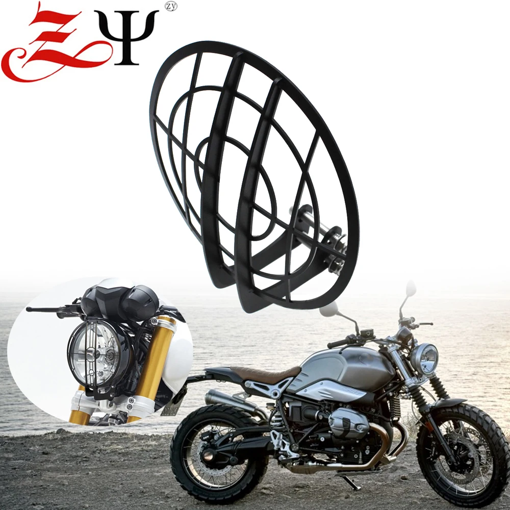 Motorcycle For BMW R NINE T RNINET R9T R 9 T Racer Pure Urban Scrambler 2014-2022 Headlight Guard Protector Grille Grill Cover 
Motorcycle For BMW R NINE T RNINET R9T R 9 T Racer Pure Urban Scrambler 2014-2022 Headlight Guard Protector Grille Grill Cover