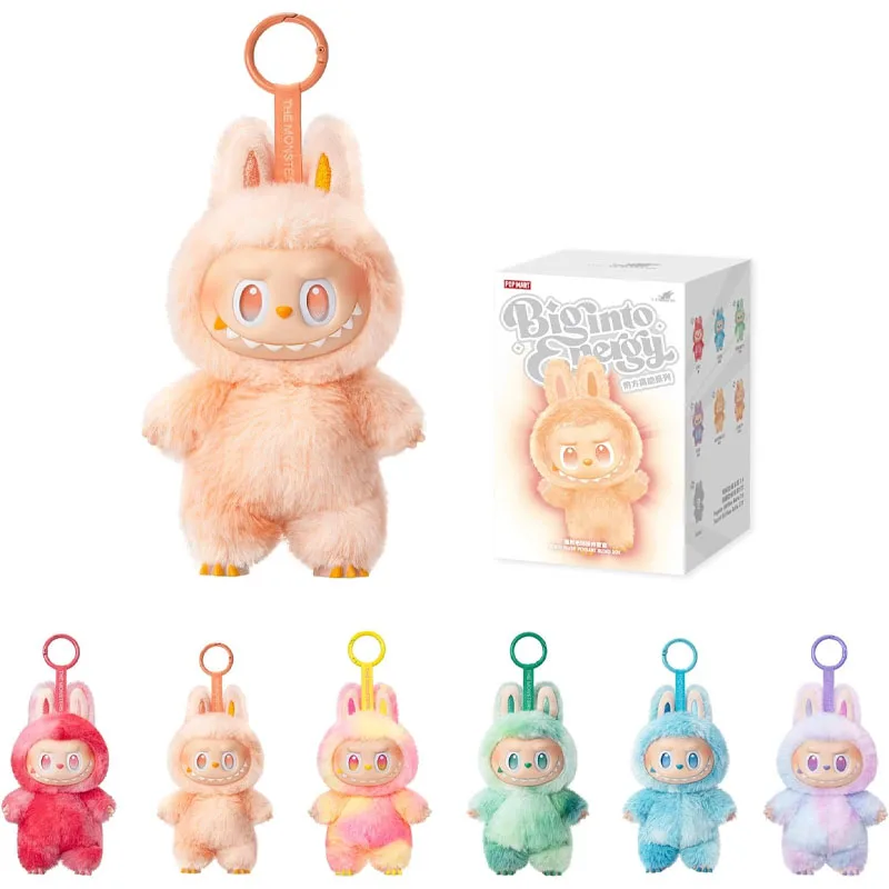 Genuine Labubu THE MONSTERS 3.0 Big into Energy Plush Doll - Pop Mart Official Blind Box Soft Collectible Toys Genuine Labubu THE MONSTERS 3.0 Big into Energy Plush Doll - Pop Mart Official Blind Box Soft Collectible Toys