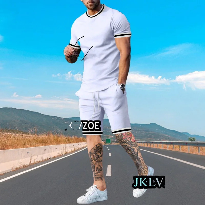 Summer Men's Clothing Set 3D Solid Color Men's T-shirt Set Sportswear Men's Oversized Clothing Shorts Suit Men's T-shirt Suit
Summer Men's Clothing Set 3D Solid Color Men's T-shirt Set Sportswear Men's Oversized Clothing Shorts Suit Men's T-shirt Suit