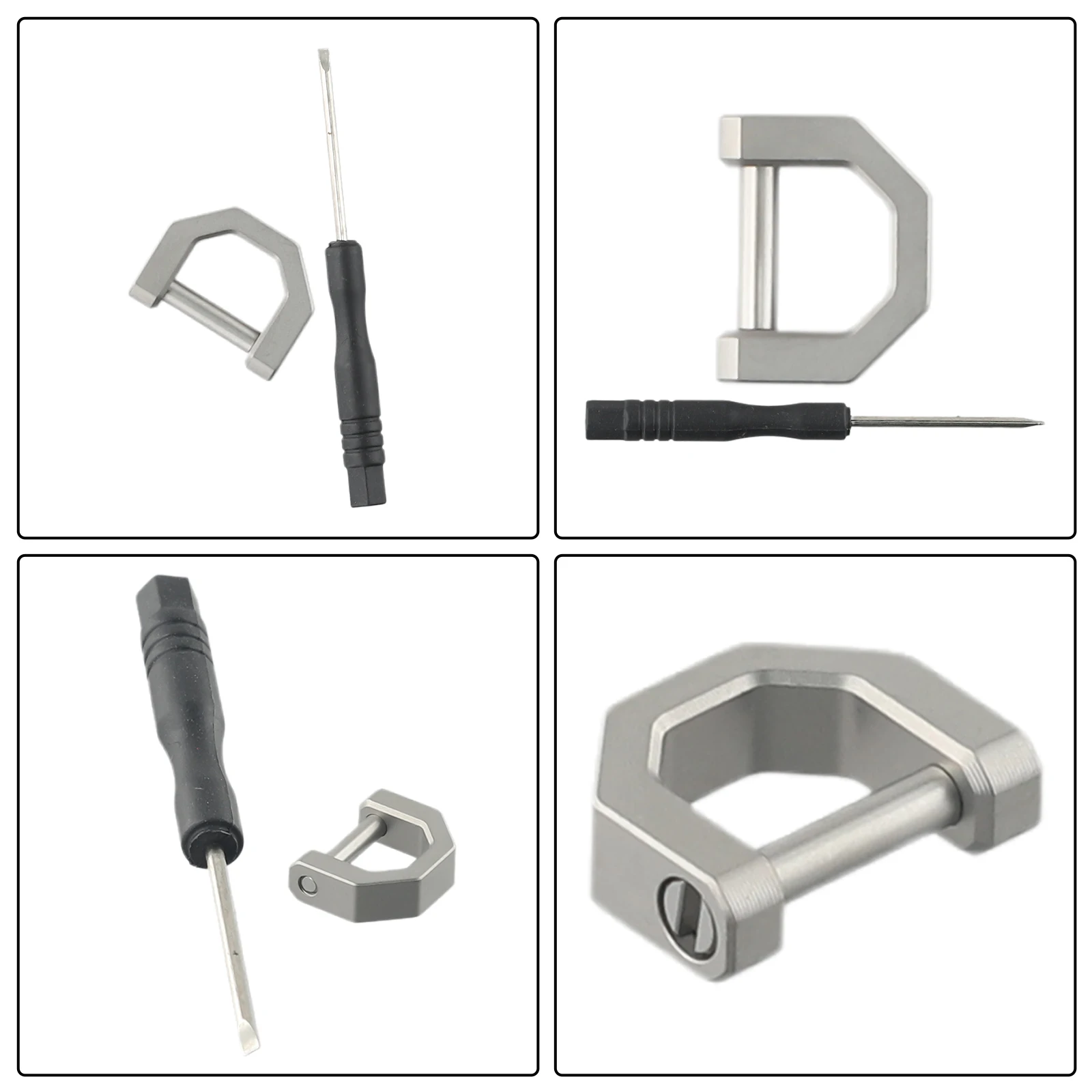 Durable Key Ring Keychain Ring Screwdriver Smart Design Tags Corrosion Resistance Alloy D Ring Ultra-lightweight
Durable Key Ring Keychain Ring Screwdriver Smart Design Tags Corrosion Resistance Alloy D Ring Ultra-lightweight