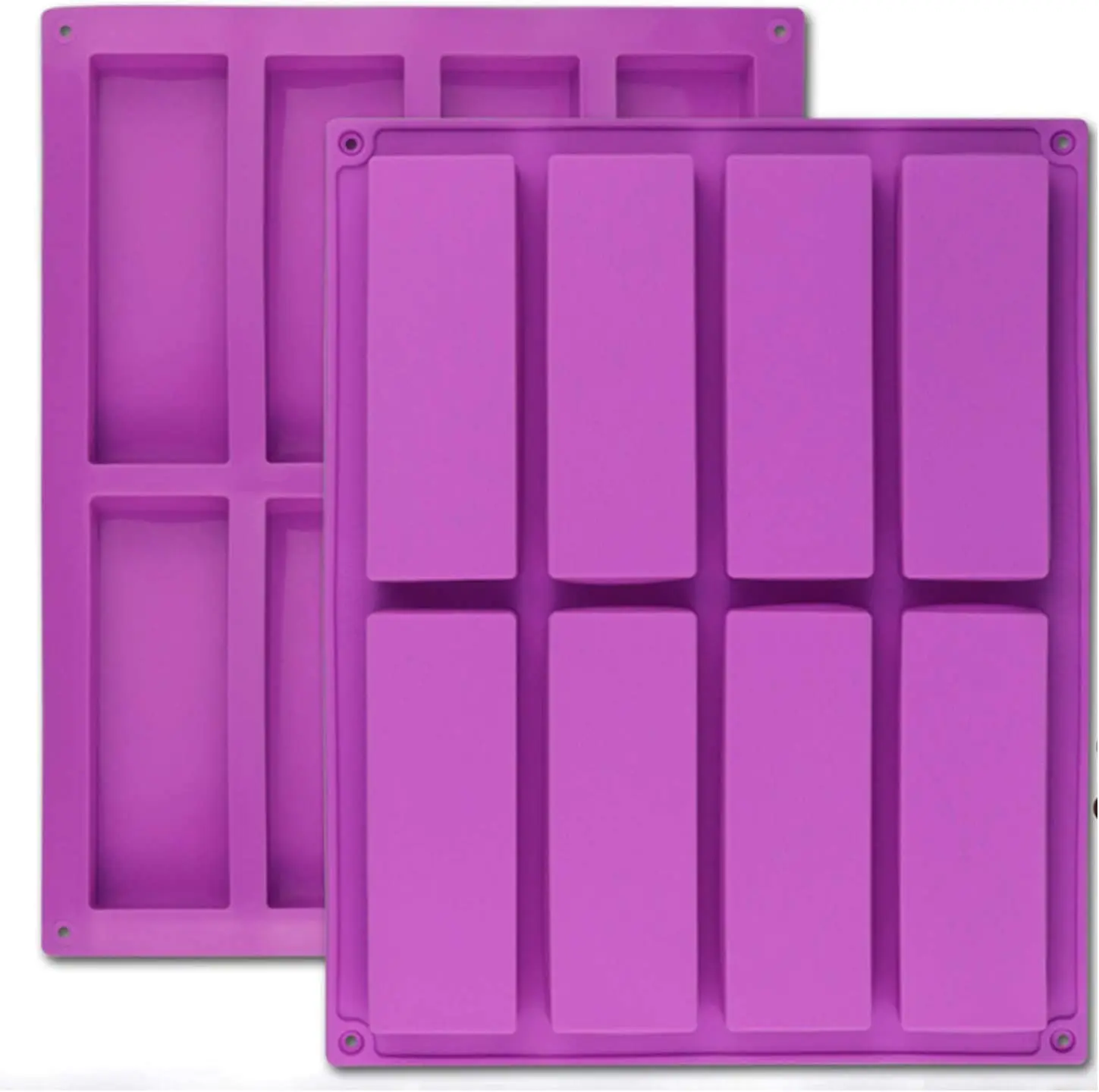 2 Pcs Rectangle Granola Bar Silicone Mold 8 Cavity Large Nutrition Cereal Bar Molds Energy Bar Chocolate Truffles Butter Mold
2 Pcs Rectangle Granola Bar Silicone Mold 8 Cavity Large Nutrition Cereal Bar Molds Energy Bar Chocolate Truffles Butter Mold
