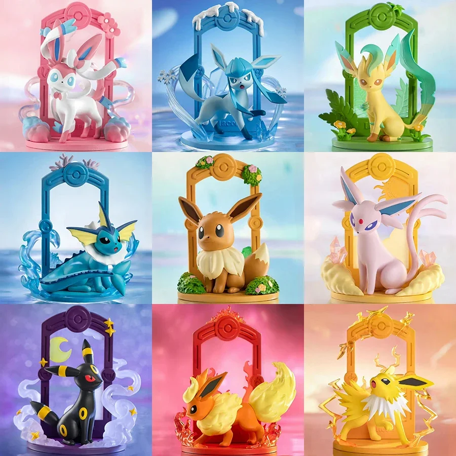 Genuine Pokemon Departure Bar eevee Umbreon Vaporeon Flareon Espeon Blind Box Action Figure Animation Surrounding 2023 New Toys
Genuine Pokemon Departure Bar eevee Umbreon Vaporeon Flareon Espeon Blind Box Action Figure Animation Surrounding 2023 New Toys