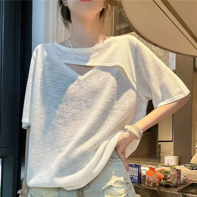 Summer Korean New T-shirt Crop Top Women Sleeve Shirt Femme Clothes Solid Color Fashion Slim Fit Short Tshirts A139
Summer Korean New T-shirt Crop Top Women Sleeve Shirt Femme Clothes Solid Color Fashion Slim Fit Short Tshirts A139