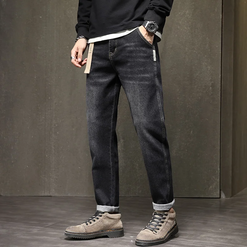 Boys Blue Black Denim Jeans Plus Size Men Spring Korean Style Stretch Straight Pants Men Casual Plus Size Jeans Trousers 5xl 6xl
Boys Blue Black Denim Jeans Plus Size Men Spring Korean Style Stretch Straight Pants Men Casual Plus Size Jeans Trousers 5xl 6xl