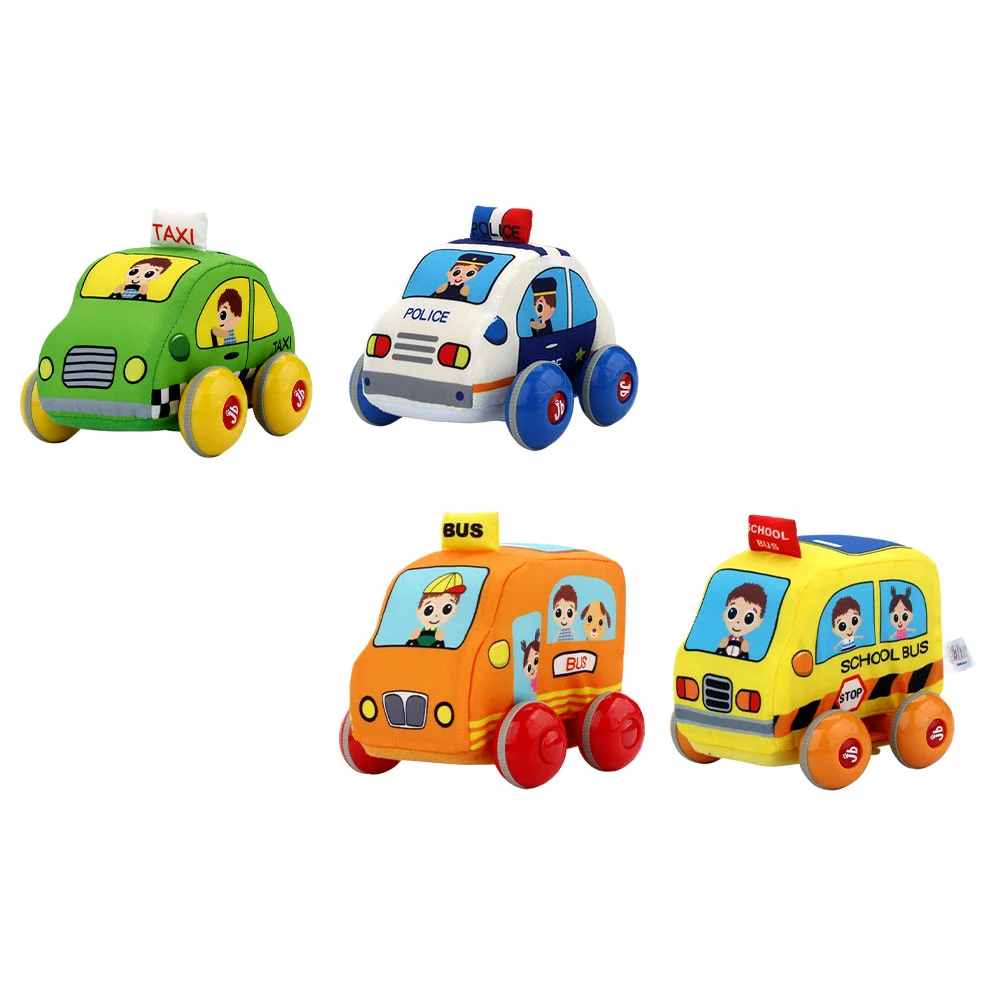 Back Cars: 4pcs Plush Die Cast Toys Vehicles Friction Powered Toys for Boys Kids ( School Bus Bus Taxi )
Back Cars: 4pcs Plush Die Cast Toys Vehicles Friction Powered Toys for Boys Kids ( School Bus Bus Taxi )