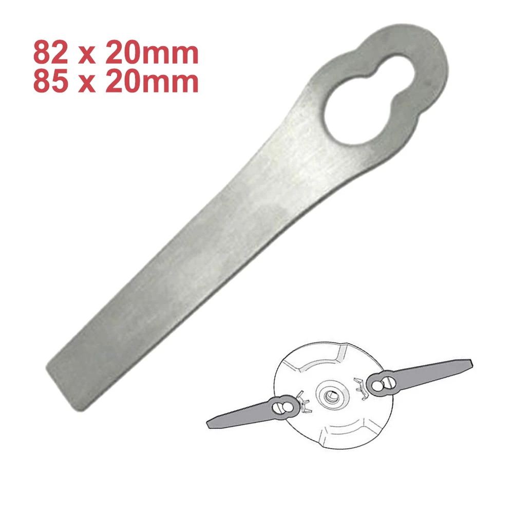 1Pcs Stainless Steel Replacement Blades Spare 82/85x20mm Lawn Mower Cutting Blade For Stihl Polycut 2-2 Mower FSA 45 Garden Tool
1Pcs Stainless Steel Replacement Blades Spare 82/85x20mm Lawn Mower Cutting Blade For Stihl Polycut 2-2 Mower FSA 45 Garden Tool