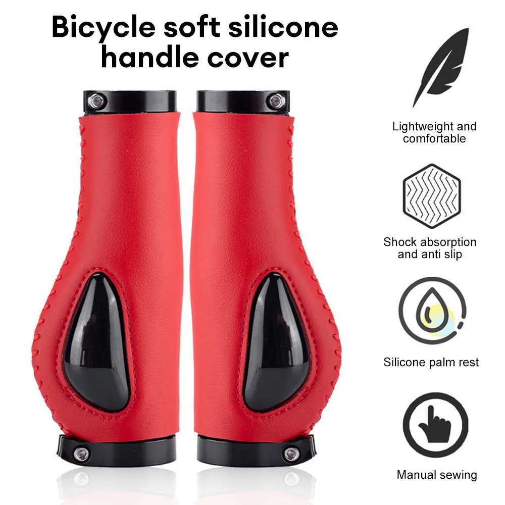 Bike Handle Grips Ergonomics Design Soft Gel Dual Lock on Bicycle Handlebar Grips for Mountain MTB MBX Bike Electric Scooter
Bike Handle Grips Ergonomics Design Soft Gel Dual Lock on Bicycle Handlebar Grips for Mountain MTB MBX Bike Electric Scooter