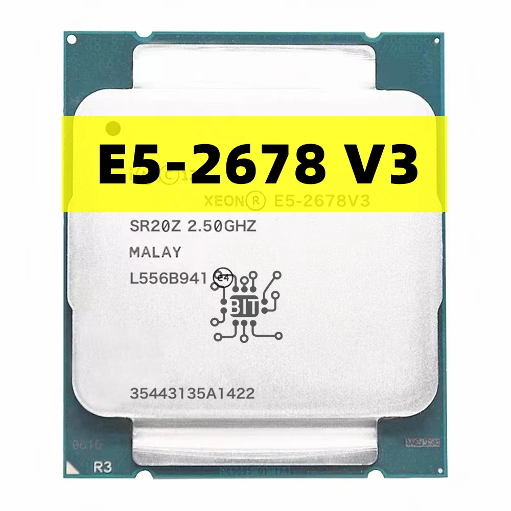Used E5-2678V3 Xeon Processor E5 2678 V3 CPU 2.5G Serve 12-CORE LGA 2011-3 E5-2678 V3 2678V3 PC Desktop CPU Free Shipping
Used E5-2678V3 Xeon Processor E5 2678 V3 CPU 2.5G Serve 12-CORE LGA 2011-3 E5-2678 V3 2678V3 PC Desktop CPU Free Shipping