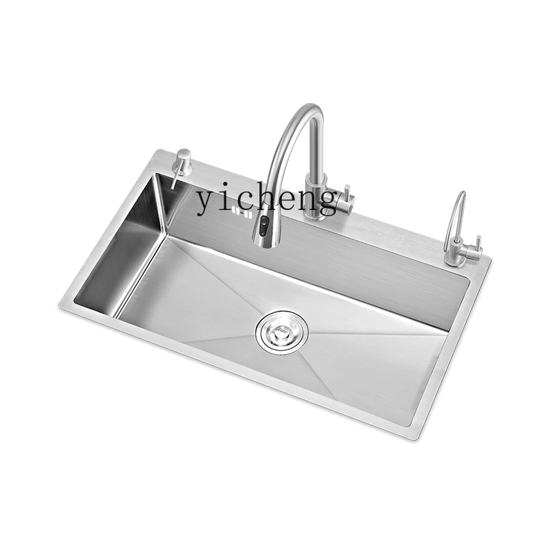 XL Stainless Steel Hand Sink Kitchen Large Single Sink Package Washing Basin Hand Washing Sink
XL Stainless Steel Hand Sink Kitchen Large Single Sink Package Washing Basin Hand Washing Sink
