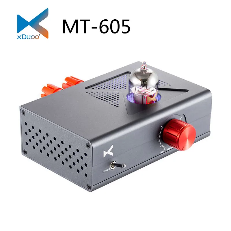 

XDUOO MT-605 Power Amplifier 12AU7 Tube& Digital Amplifier TI TAP3116 Amp Chip Output Power 30W Per Channel