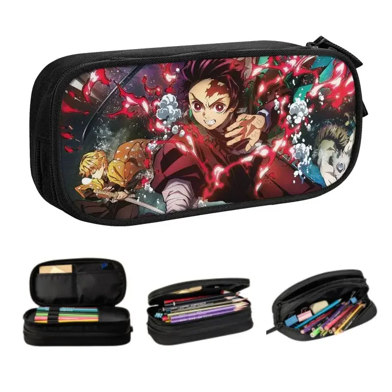 Kawaii Kimetsu No Yaiba Demon Slayer Pencil Case for Girls Boys Custom Japan Manga Anime Large Capacity Pen Box Bag Stationery
Kawaii Kimetsu No Yaiba Demon Slayer Pencil Case for Girls Boys Custom Japan Manga Anime Large Capacity Pen Box Bag Stationery