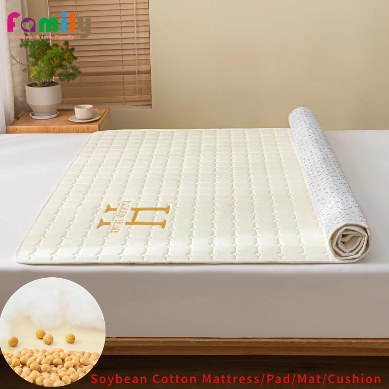 Exquisite Embroidery Foldable Mattress Dormitory Single Cushion Double Soft Mattress Home Floor Thick Sleeping Pad Tatami Mat
Exquisite Embroidery Foldable Mattress Dormitory Single Cushion Double Soft Mattress Home Floor Thick Sleeping Pad Tatami Mat