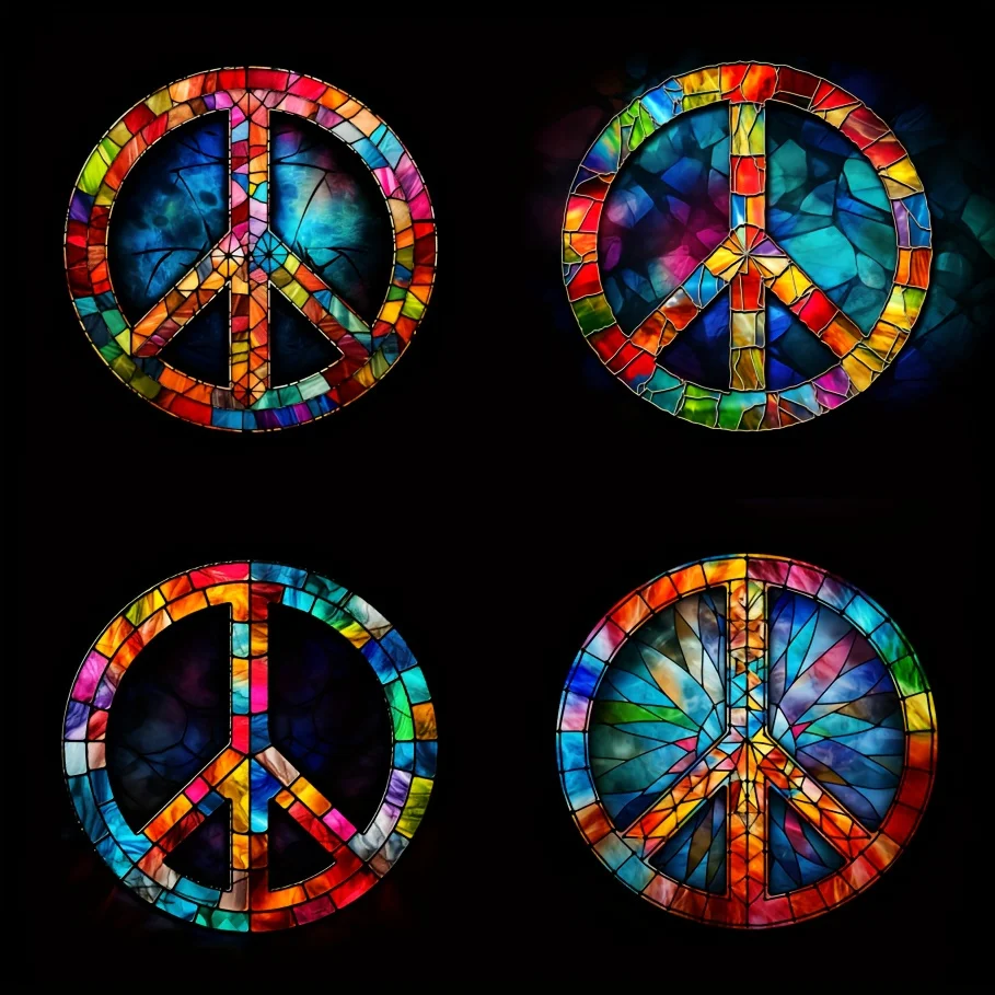 Car Sticker 4 In 1, Peace Applique, Creative Fun Applique Fors Vans Motorbikes Walls Laptops Trucks Masking Marks 1
Car Sticker 4 In 1, Peace Applique, Creative Fun Applique Fors Vans Motorbikes Walls Laptops Trucks Masking Marks 1
