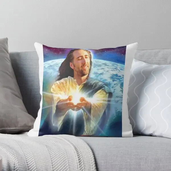 Jesus Cage Printing Throw Pillow Cover Fashion Case Bed Bedroom Decor Anime Square Fashion Sofa Pillows not include One Side
Jesus Cage Printing Throw Pillow Cover Fashion Case Bed Bedroom Decor Anime Square Fashion Sofa Pillows not include One Side