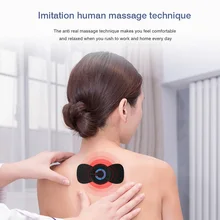 

Portable Neck Massager Mini Electric Intelligent Shoulder Neck Back Relaxant Cervical Massager Muscle Relief Pain Tool Household