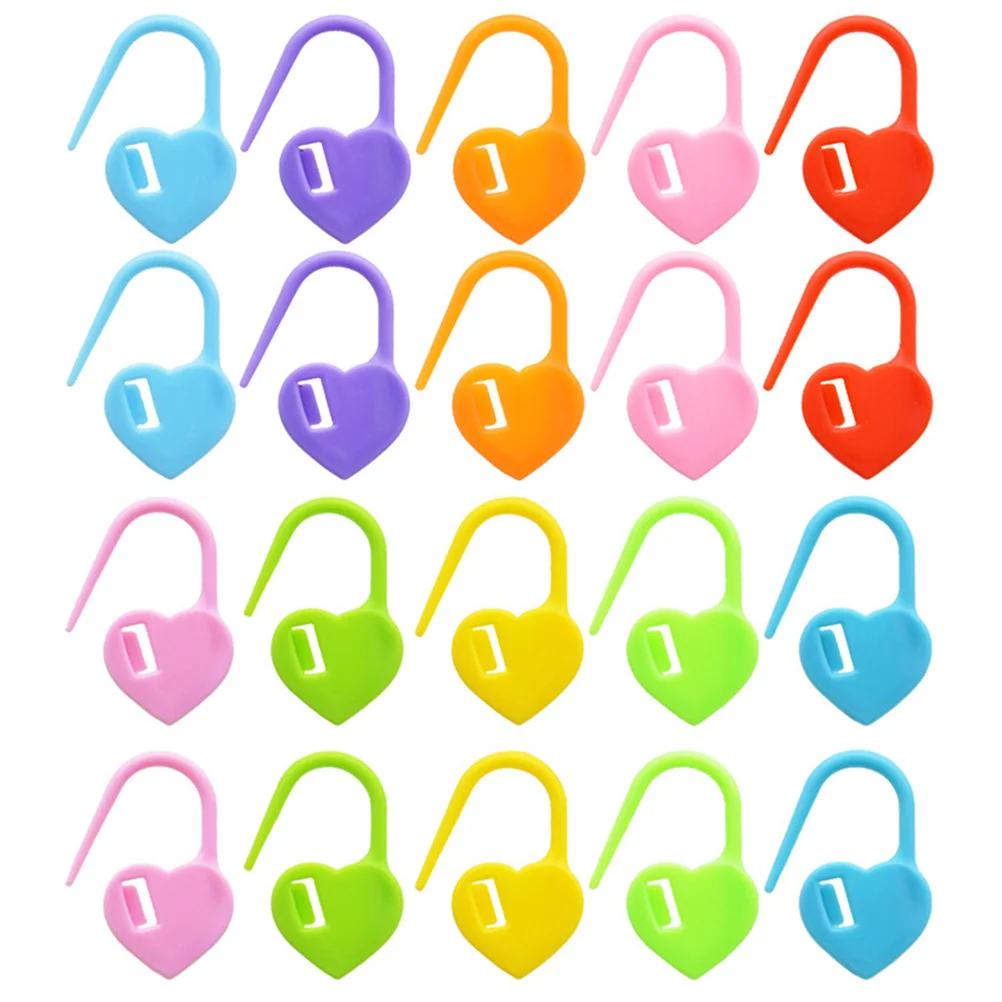 Decor Crochet Accessories Colored Marker Heart-shaped Stick Markers for Plastic DIY Stitch
Decor Crochet Accessories Colored Marker Heart-shaped Stick Markers for Plastic DIY Stitch