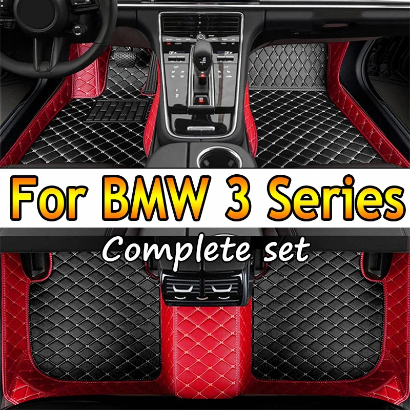 

Car Floor Mats For BMW 3 Series E46 1998~2004 Durable Luxury Leather Mat Rugs Pad Carpets Interior Parts Car Accessories 1999