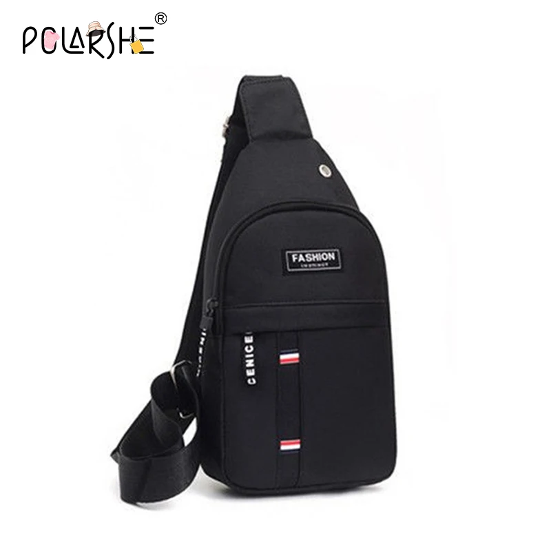 Polarshe Men Chest Bag Business Waterproof Crossbody Bag Casual Canvas Waist Bags Multifunction Travel Bag Black Shoulder Purse
Polarshe Men Chest Bag Business Waterproof Crossbody Bag Casual Canvas Waist Bags Multifunction Travel Bag Black Shoulder Purse