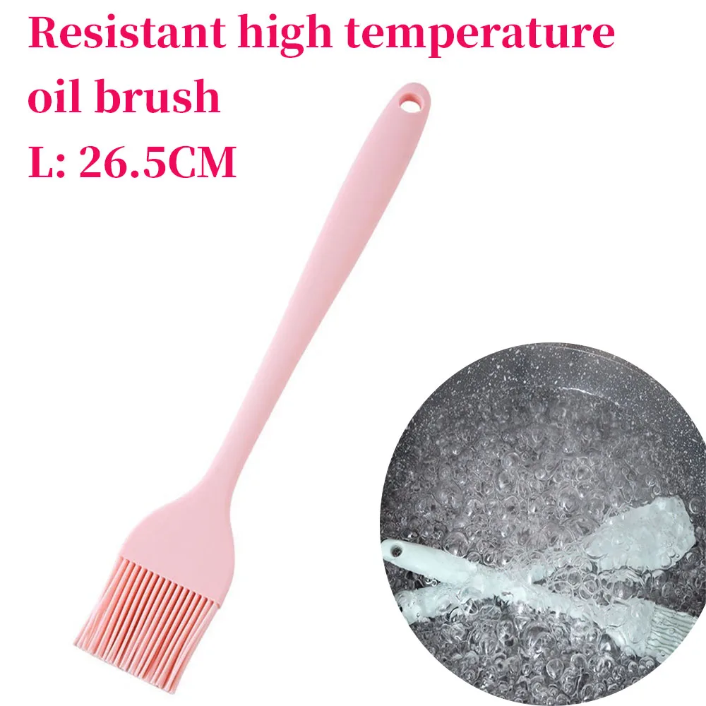 Barbecue Brush High Temperature Resistant Silicone Oil Brush Cake Baking Cream Cooking Kitchen Household Tools
Barbecue Brush High Temperature Resistant Silicone Oil Brush Cake Baking Cream Cooking Kitchen Household Tools