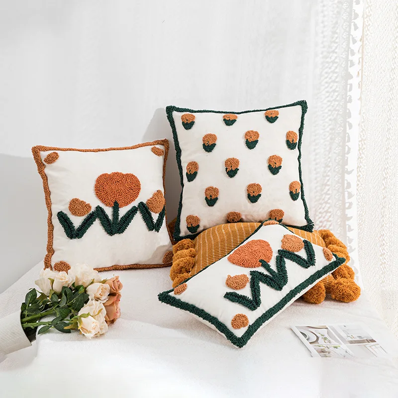 Nordic Throw Pillows Cover Ins Simple Embroidered Flower Pillow Case Sofa Headrest Cushion Office Waist Home Decor Cushion Cover
Nordic Throw Pillows Cover Ins Simple Embroidered Flower Pillow Case Sofa Headrest Cushion Office Waist Home Decor Cushion Cover