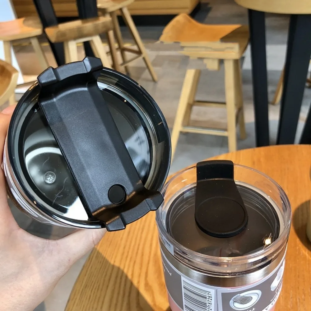 30 Oz Insulated Mug 304 Stainless Steel Drinkware Vacuum Insulation BPA free Tritan Material, Perfect for Iced and Hot Drinks 23 Sf5c72e9b8e804846ba4a96c2e81507f0N