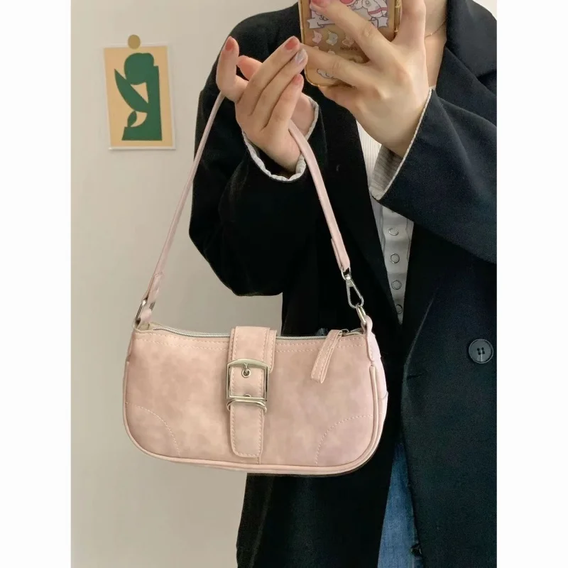 

Fashion Tote Bag Handbag for Women Pink Luxury Designer Elegant Small Shoulder Hobos Dumpling Underarm Bags Shopper Purse Ladies