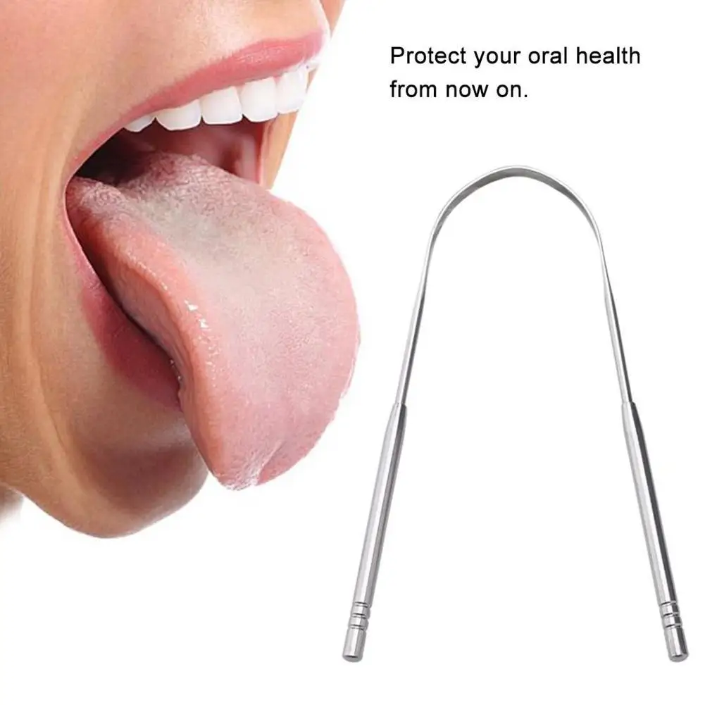 1Pcs Stainless Steel Tongue Scraper Cleaner Fresh Breath Cleaning Coated Tongue Toothbrush Oral Hygiene Care Tools
1Pcs Stainless Steel Tongue Scraper Cleaner Fresh Breath Cleaning Coated Tongue Toothbrush Oral Hygiene Care Tools