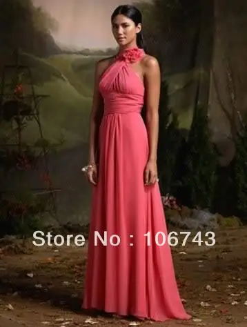 free shipping 2016 best seller new style Sexy bride wedding Custom size/color handmade flowers halter chiffon bridesmaid dress
free shipping 2016 best seller new style Sexy bride wedding Custom size/color handmade flowers halter chiffon bridesmaid dress